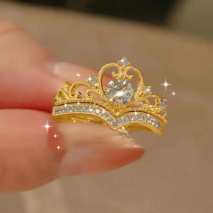 Inel Tiara Luna Crown Vulcano