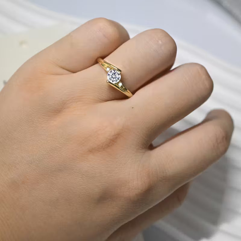 Inel Golden Majesty Vulcano